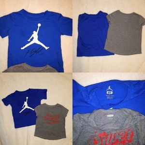 Kids size 2t shirts lot Air Jordan/ old navy